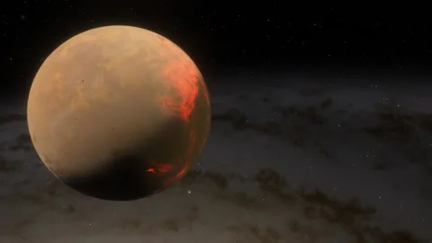 Flying in space Stock Footage 145977485