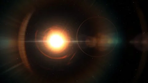 Flying in space Stock Footage 145977530