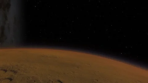 Flying in space Stock Footage 145977599