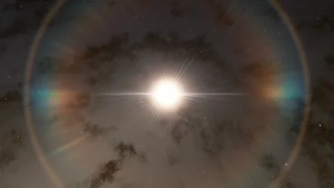 Flying in space Stock Footage 145977617