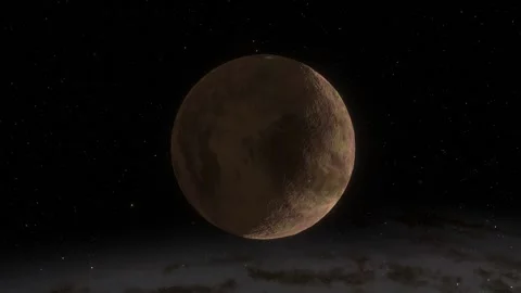 Flying in space Stock Footage 145977641