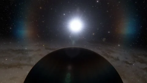 Flying in space Stock Footage 146011039