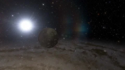 Flying in space Stock Footage 146011071