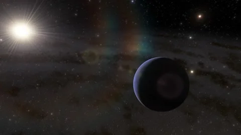 Flying in space Stock Footage 146011176