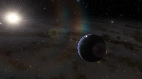 Flying in space Stock Footage 146011193