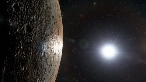 Flying in space Stock Footage 146011678