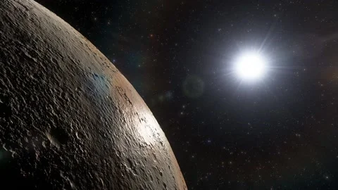 Flying in space Stock Footage 146011683