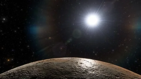 Flying in space Stock Footage 146011700