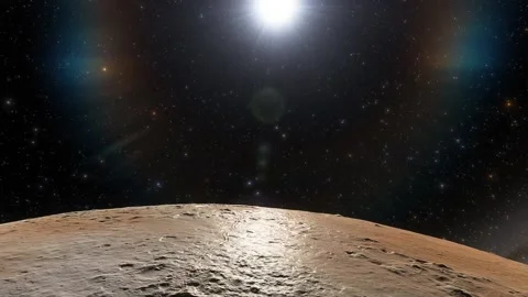 Flying in space Stock Footage 146011701