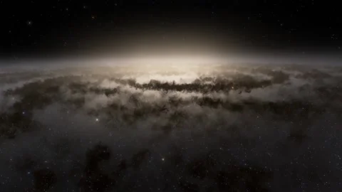 Flying in space Stock Footage 146011818