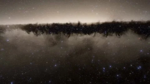 Flying in space Stock Footage 146011825