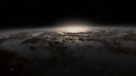 Flying in space Stock Footage 146011834