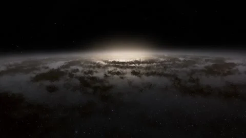 Flying in space Stock Footage 146011841