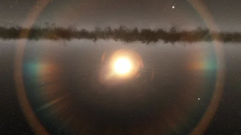 Flying in space Stock Footage 146011859