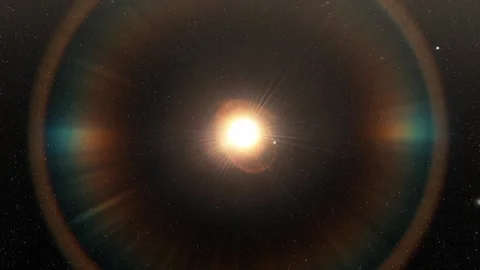 Flying in space Stock Footage 146011868