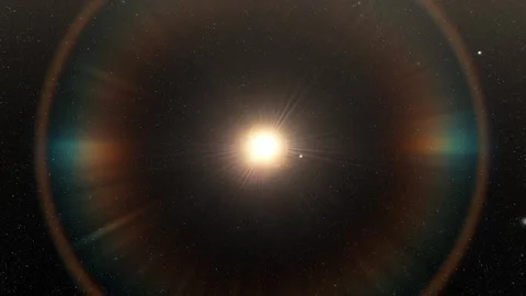 Flying in space Stock Footage 146011884