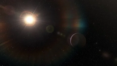 Flying in space Stock Footage 146011913