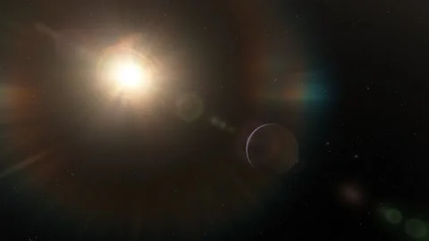 Flying in space Stock Footage 146011968