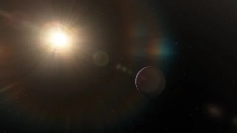 Flying in space Stock Footage 146011969