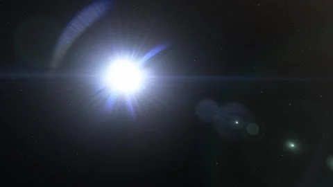 Flying in space Stock Footage 146012095