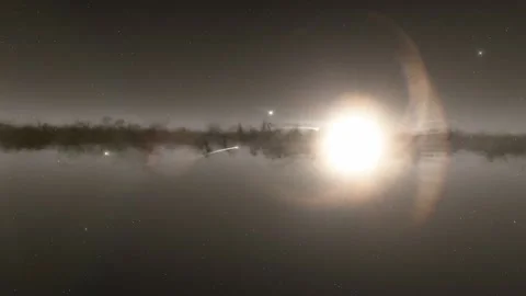 Flying in space Stock Footage 146072638