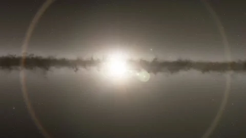 Flying in space Stock Footage 146072678