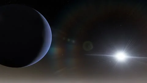 Flying in space Stock Footage 146072772