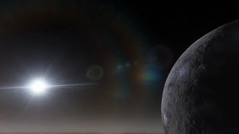 Flying in space Stock Footage 146072802