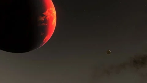 Flying in space Stock Footage 146072884