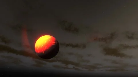 Flying in space Stock Footage 146072921