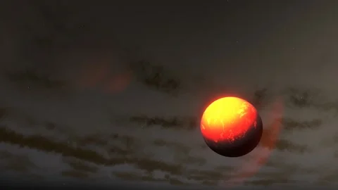 Flying in space Stock Footage 146072926