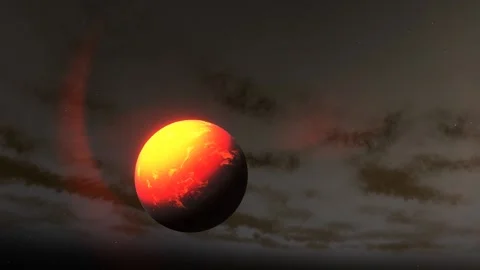 Flying in space Stock Footage 146072932