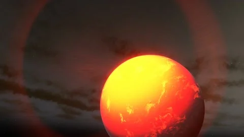 Flying in space Stock Footage 146072935