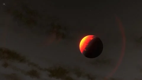 Flying in space Stock Footage 146072960