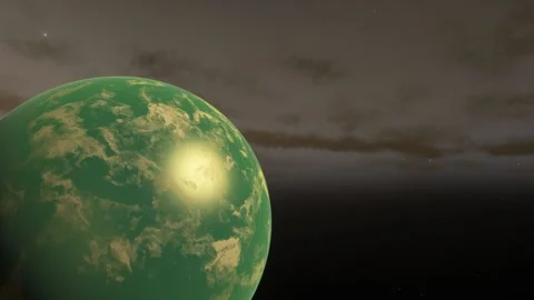 Flying in space Stock Footage 146072983