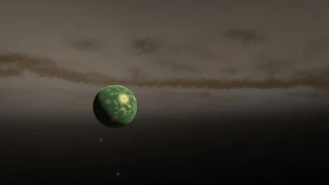 Flying in space Stock Footage 146073030