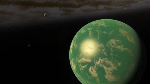 Flying in space Stock Footage 146073054