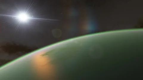 Flying in space Stock Footage 146073069