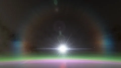 Flying in space Stock Footage 146073088