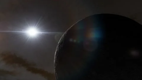 Flying in space Stock Footage 146073129