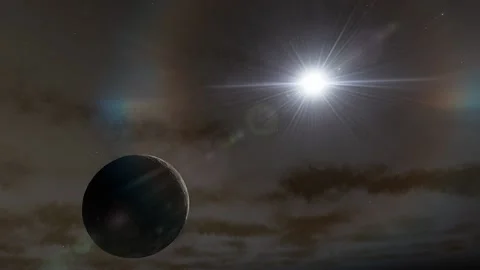 Flying in space Stock Footage 146073188