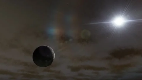 Flying in space Stock Footage 146073204