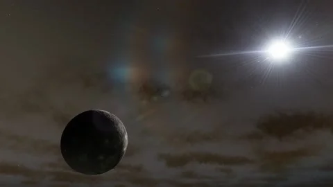 Flying in space Stock Footage 146073264