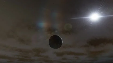 Flying in space Stock Footage 146073290