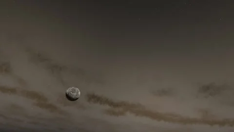 Flying in space Stock Footage 146073320