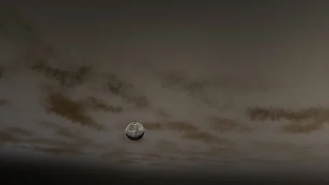 Flying in space Stock Footage 146073343