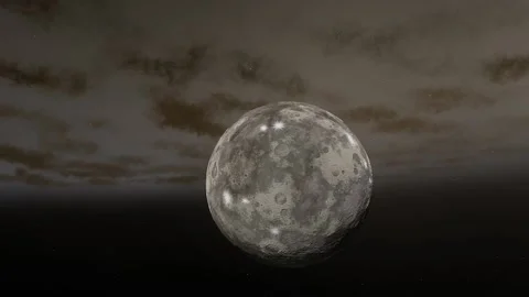 Flying in space Stock Footage 146073370