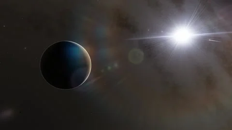 Flying in space Stock Footage 146073615