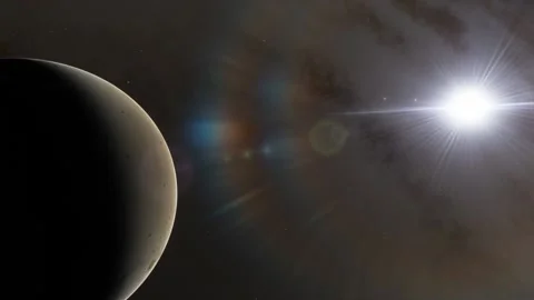 Flying in space Stock Footage 146073660