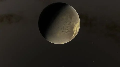 Flying in space Stock Footage 146073770